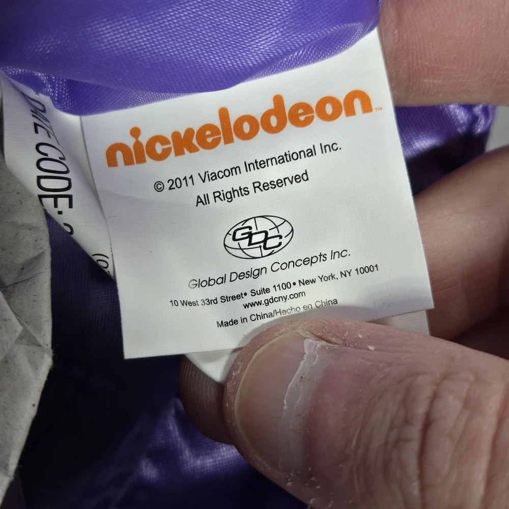 Nickelodeon Victorious Victoria Justice Purple Purse Tote Bag‎ Sparkly 2011 NEW